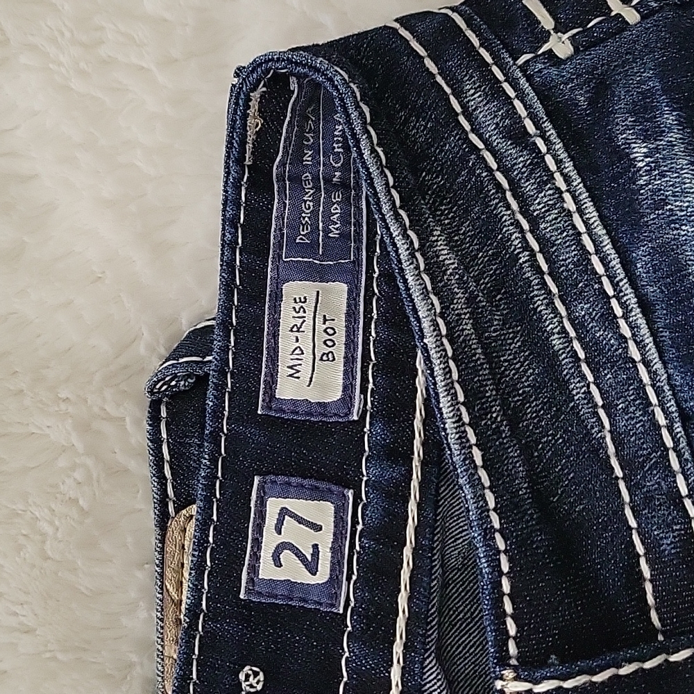 Miss Me Mid Rise Boot Cut - Picture 2 of 4